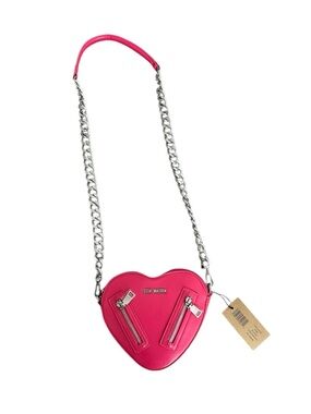 Steve Madden Pink Heart Crossbody Bag